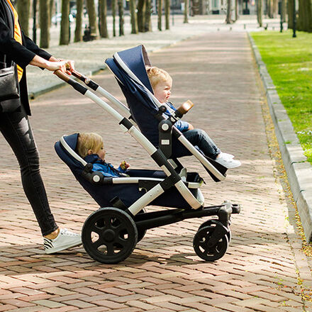 Geo2 stroller with two seats, See Adaptable for 2nd child
