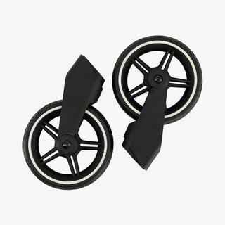 Jeu de roues avant Joolz Hub+, Black - white