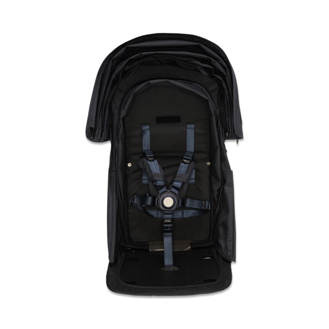 P Aer seat fabric with harness E. blue US