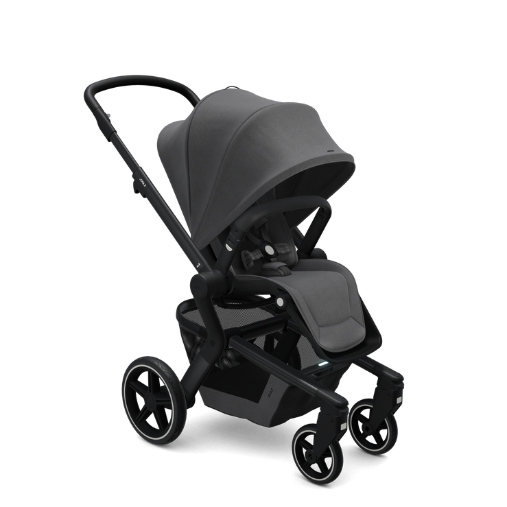 Comfortable grey Joolz Hub + Stroller | Hip Stylish
