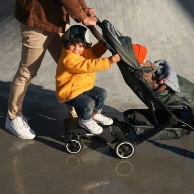   comfortable walking space for parents
