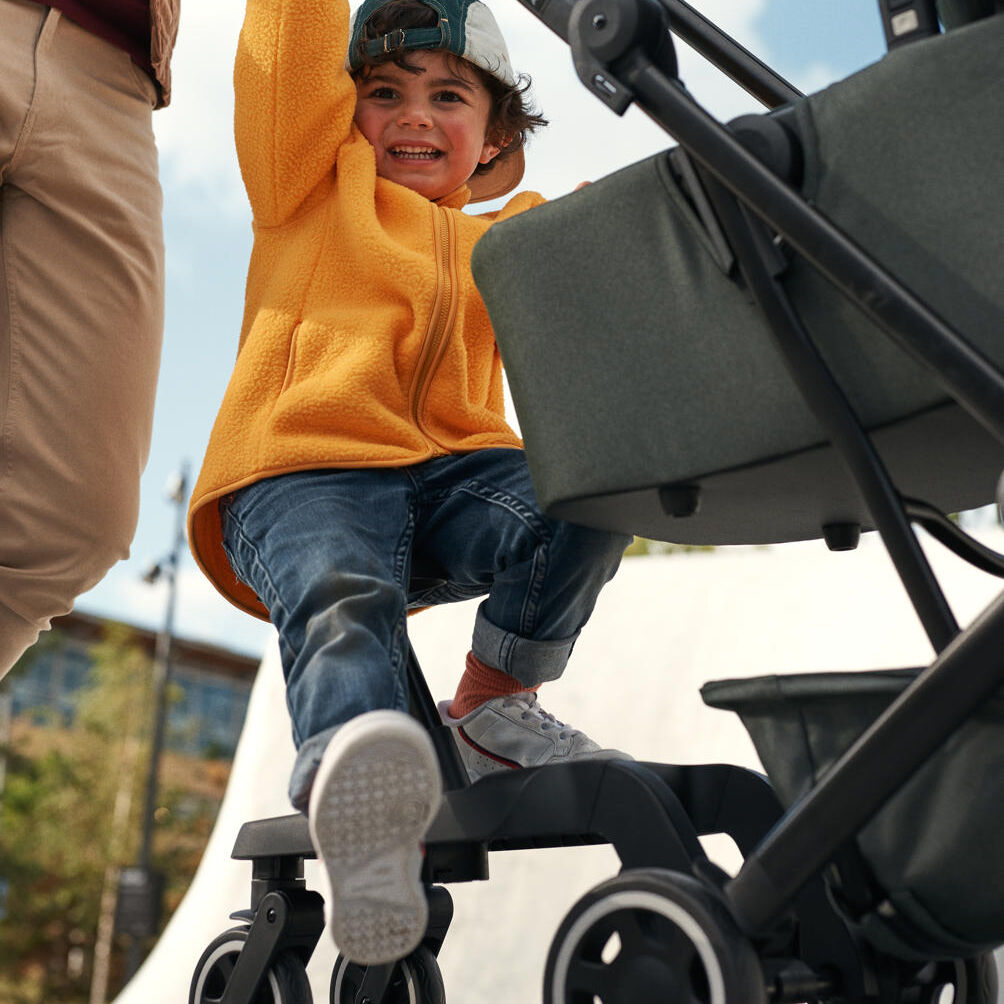 no more carrying your toddler