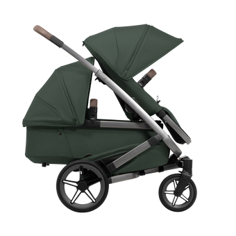 Joolz geo5 duo adapter set lower seat/cot, black